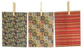 img 4 attached to Shes Chic Multi Purpose Multi Color Dishclothes