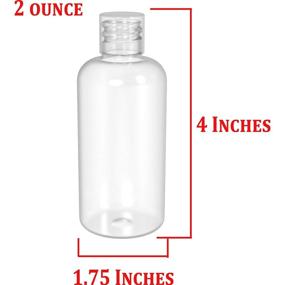 img 2 attached to 🧴 Sanitize and Store: Plastic Bottles Sanitizer Toiletries Container