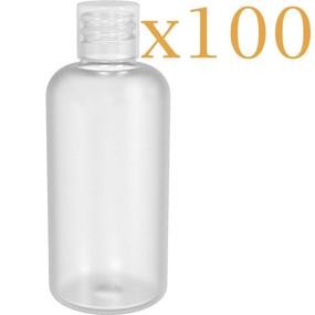 img 3 attached to 🧴 Sanitize and Store: Plastic Bottles Sanitizer Toiletries Container