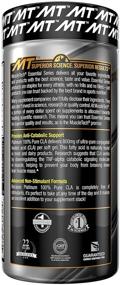 img 2 attached to 💪 MuscleTech Platinum Ultra Pure CLA Supplement - 800mg CLA per Serving for Conjugated Linoleic Acid - Anti-Catabolic Support, Stimulant-Free Formula - 90 CLA Pills (90 Servings)