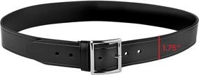 img 3 attached to Genuine Leather Garrison Tactical Response Security Belts for Men - Optimal Accessories