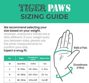 img 2 attached to 🐯 Tiger Paw Authentic Gymnastics Wrist Supports - The Original Competition Grade Gymnastics Wrist Guards, Made in USA