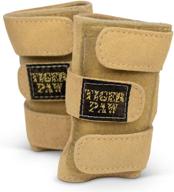 🐯 tiger paw authentic gymnastics wrist supports - the original competition grade gymnastics wrist guards, made in usa логотип