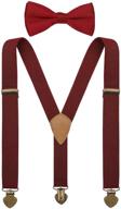👦 yjds винтажные зажимы для мальчиков - аксессуары для подтяжек - маленькие подтяжки для улучшения seo логотип