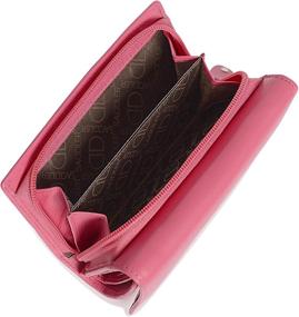 img 1 attached to SADDLER Genuine Leather Medium Trifold Women's Handbags & Wallets