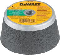 🔧 dewalt dw4961: unleash precision and power with our 4-inch steel backed concrete grinding wheel logo