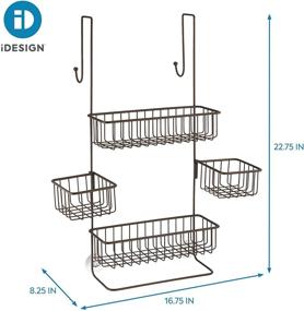 img 1 attached to IDesign Bathroom Storage Baskets Conditioner Bath