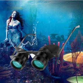img 2 attached to 🔭 Portable HD Glasses for Fishing, Hands-Free Binoculars Telescope - Ideal for Outdoor Hunting, Bird Watching, Fishing, Sightseeing, and Concerts