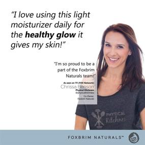 img 1 attached to Ocean Mineral Facial Moisturizer by Foxbrim Naturals: Natural & Organic 🌊 Youthful Hydration for all Skin Types - Seaweed Bio-Complex Enhanced Formula (2 oz)