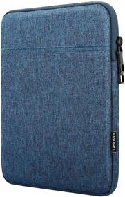 img 4 attached to 📱 TiMOVO Tablet Sleeve Case for iPad 10.2 (2019-2021), iPad Air 4 10.9 (2020), iPad Pro 11 (2018-2021), Galaxy Tab A7 10.4, S6 Lite 2020, Surface Go 2/1 - Protective Bag in Blue, Compatible with Apple Smart Keyboard