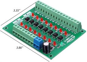 img 2 attached to 🔌 ICstation 12V в 5V 8-канальная изоляционная плата с оптопарой - уровень напряжения переводчик PNP выход - модуль преобразования сигнала ПЛК