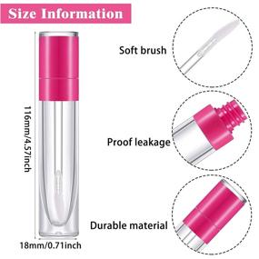 img 3 attached to Lipstick Refillable Container Cosmetic Toiletry Travel Accessories