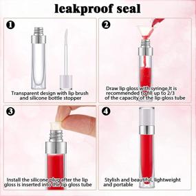 img 2 attached to Lipstick Refillable Container Cosmetic Toiletry Travel Accessories