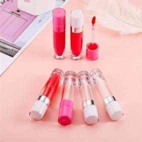 img 1 attached to Lipstick Refillable Container Cosmetic Toiletry Travel Accessories