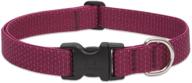 🐶 lupinepet eco 1" berry dog collar: perfect for medium to large dogs логотип