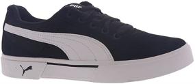 img 4 attached to PUMA C Rey Sneaker Black High Unisex Boys' Shoes in Sneakers