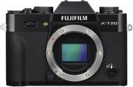 📸 лучшая беззеркальная цифровая камера fujifilm x-t20 (только корпус) - черная, выкажите свои навыки в фотографии! логотип