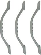 🏕️ itc manufacturers' weather resistant molded rv grab handle - gray (3 pack): ideal support for rvs, boats, and trailers logo