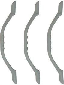 img 3 attached to 🏕️ ITC Manufacturers' Weather Resistant Molded RV Grab Handle - Gray (3 Pack): Ideal Support for RVs, Boats, and Trailers