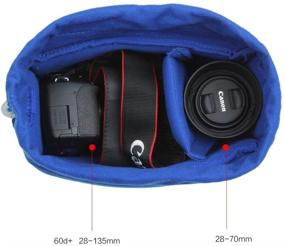 img 2 attached to Koolertron Shockproof Camera Bag: Protective Partitioned Case for Sony, Canon, Nikon DSLR Cameras & Flash Lights