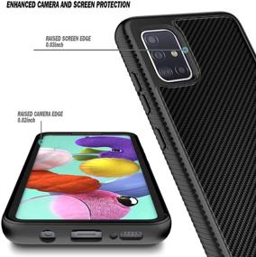 img 2 attached to E-Began Case Compatible For Samsung Galaxy A71 5G With [Built-In Screen Protector] (Not Fit A71 5G UW Verizon)