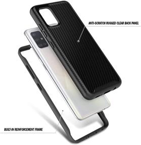 img 1 attached to E-Began Case Compatible For Samsung Galaxy A71 5G With [Built-In Screen Protector] (Not Fit A71 5G UW Verizon)