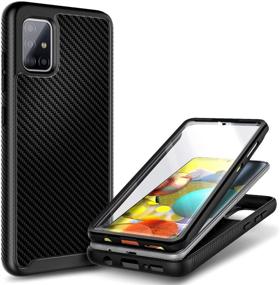 img 4 attached to E-Began Case Compatible For Samsung Galaxy A71 5G With [Built-In Screen Protector] (Not Fit A71 5G UW Verizon)