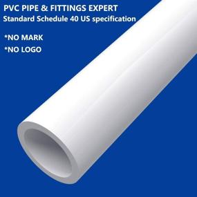 img 2 attached to 10 Pack of Sch. 40 Furniture Grade White PVC Pipes, 🔩 1 Inch, Perfect for DIY Projects in Homes, Gardens, Greenhouses, Farms, and Workshops