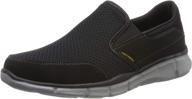 👟 skechers men's equalizer persistent slip-on sneakers: enhance your style and comfort logo