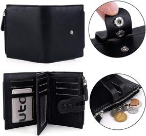 img 1 attached to Stylish UTO Women's Leather Organizer: Secure Handbags & Wallets with Blocking Feature