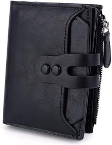 img 4 attached to Stylish UTO Women's Leather Organizer: Secure Handbags & Wallets with Blocking Feature