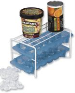 organize your freezer with the better houseware 1495 ice tray holder, white logo