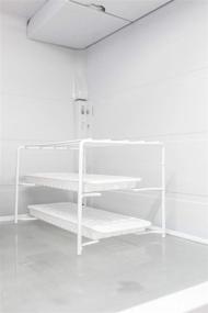 img 1 attached to Organize Your Freezer with the Better Houseware 1495 Ice Tray Holder, White