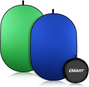 img 4 attached to 📷 Convenient Green Collapsible Background Photography Case by EMART: Organize Your Gear Hassle-Free