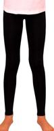 🔲 syleia black triangles leggings - medium girls' clothing and leggings logo