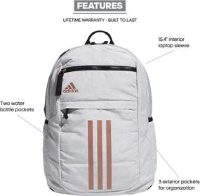 img 3 attached to adidas League 3 Stripe Backpack: A Stylish and Functional Carry-all for Sports and Everyday Use