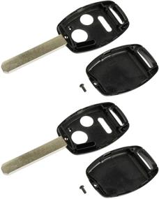 img 2 attached to Key Fob Keyless Entry Remote Shell Case &Amp Car Electronics & Accessories in Car Electronics Accessories