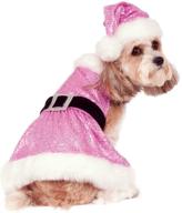 🎅 sequin mrs. claus pet costume by rubie's логотип