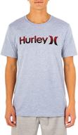 hurley only t-shirt: black, large 👕 men's clothing - premium quality t-shirts & tanks logo