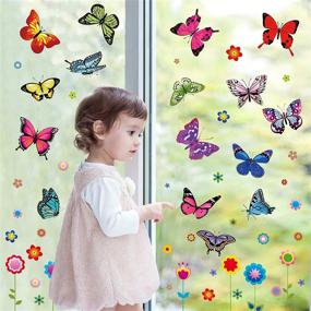 img 2 attached to Windows Anti Collision Butterfly Stickers Decorations