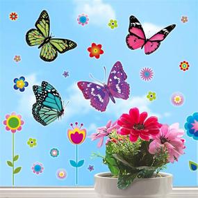 img 1 attached to Windows Anti Collision Butterfly Stickers Decorations