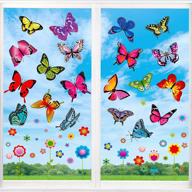 windows anti collision butterfly stickers decorations logo