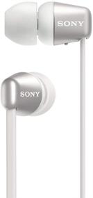img 4 attached to Sony WI-C310 Wireless In-Ear Headset/Headphones With Mic For Phone Call