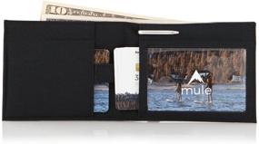 img 3 attached to Mule N105 Nylon Lookout Wallet Men's Accessories