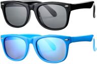 polarized sunglasses unbreakable flexible protection logo
