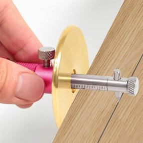 img 2 attached to 🔧 Dovetail Jig Wheel Marking Gauge Wood Scribe Tool Set - Perfect for Soft & Hard Woodworking