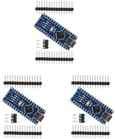 img 4 attached to 🔌 HiLetgo 3 шт Nano V3.0 ATmega328P CH340G 5В 16М Мини USB Микро-контроллерная плата с заголовками (Опаянные контакты) - Плата разработки