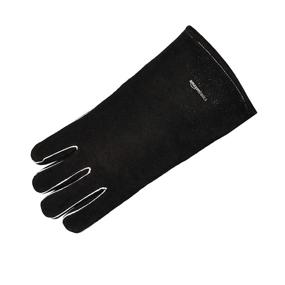 img 1 attached to AmazonBasics Welding Gloves: Durable Black Gloves for Welding - 1 Pack