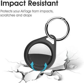 img 2 attached to Protective Silicone Anti Lost Keychain Protector GPS, Finders & Accessories