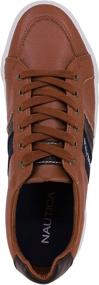 img 1 attached to Nautica Garrison Fashion Sneaker Shoe Garrison Tan 8 Men's Shoes - Trendy and Stylish Footwear for Men!